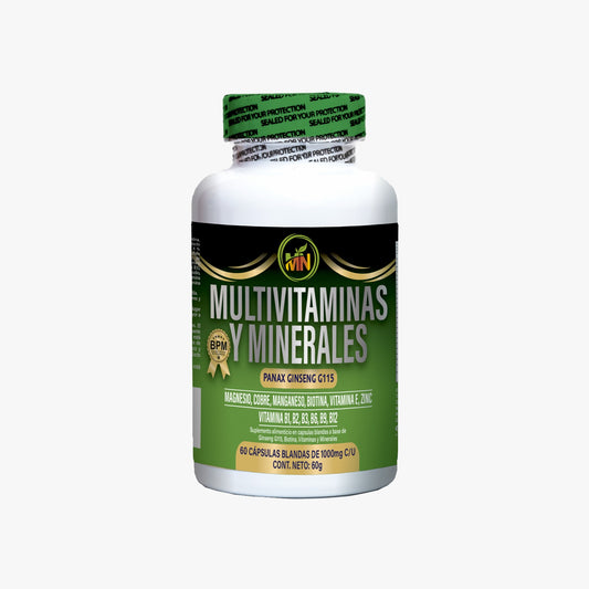 MULTIVITAMINAS Y MINERALES X60